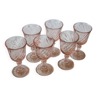 6 cups and 6 saucers from Lunéville KG in very good condition. The model is Bagdad Lunéville KG.