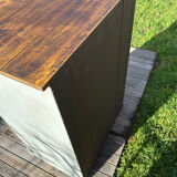 Old Parisian sideboard with 1 door and 1 drawer