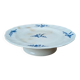Compotier ancien en faïence anglaise Cauldon – décor bleu Chantilly