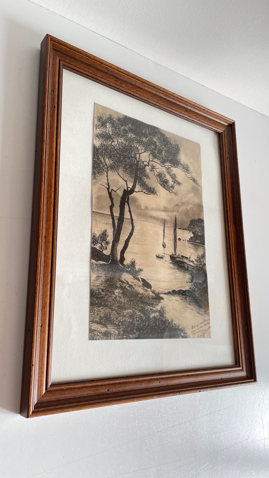 Indian ink painting on paper 1927