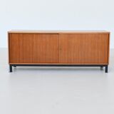 Theo Tempelman sideboard in walnut AP Originals The Netherlands 1960
