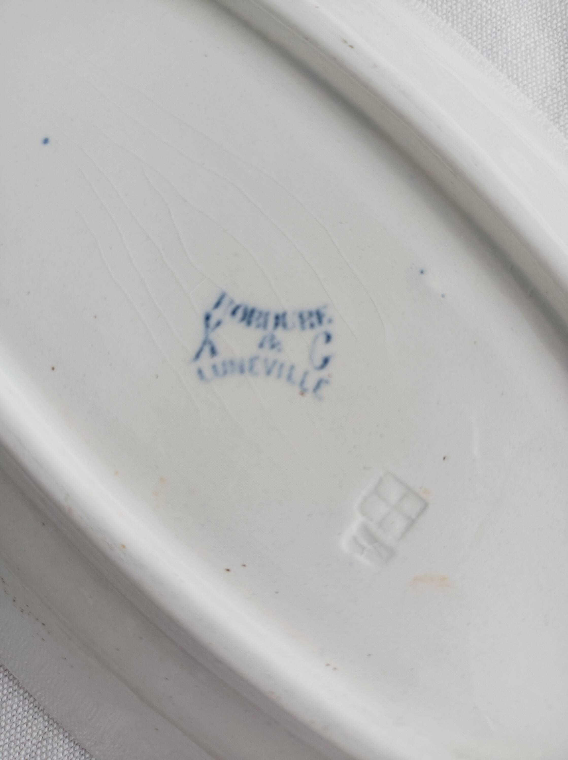 Iron earth ravier Lunéville KG Bordure