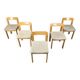Brutlaist dining chairs, 1970s