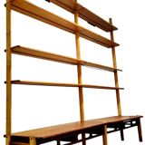 Scanflex William Watting shelving unit bookcase 1950s fifties Fristho Danish Dutch design