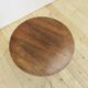 Table basse ronde en palissandre, Danemark 1960