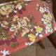 Vintage toad armchair with flowers