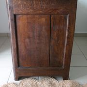 Chest of drawers country crossbow in oak xxth century