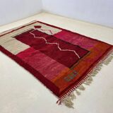 Moroccan handwoven wool rug 3x2 m