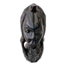 Buste femme africaine en bois d'ébène sculpté à la main art ethnique