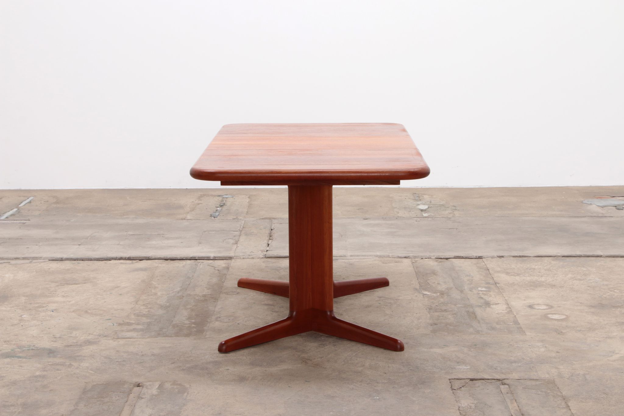 Danish set of 4 Kai Kristansen chairs and a table from Korup, 1960 Denmark.