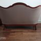 Old Napoleon III mahogany bench