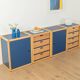 4x commodes Flötotto