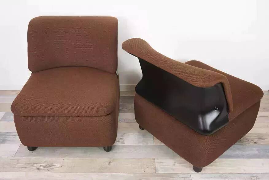 Pair of vintage armchairs