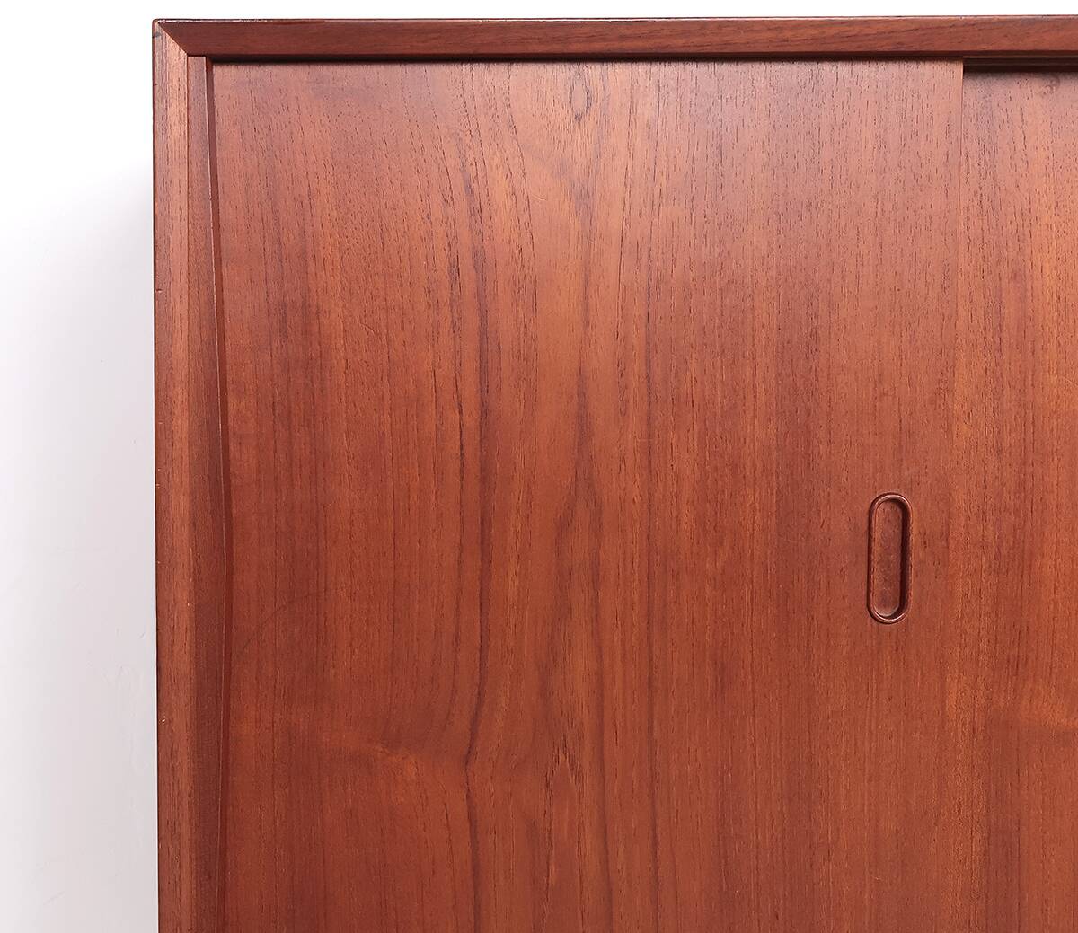 Danish design teak highboard, 1960s