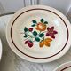 Set of 5 hollow plates Terre de Fer Longchamp early twentieth century