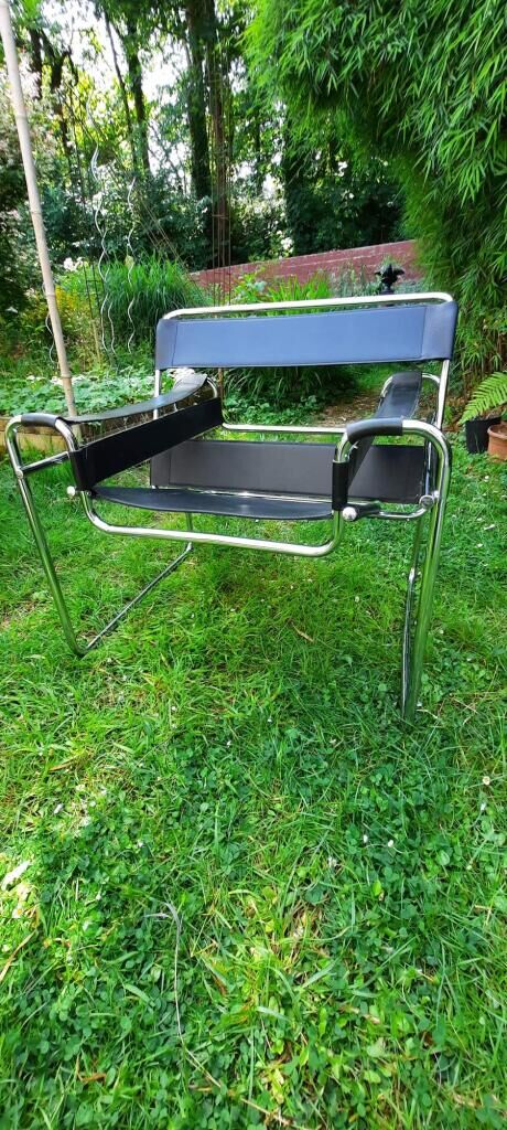 Fauteuil Wassily par Marcel Breuer pour Habitat 1970-80