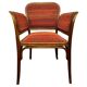 Secession office chair attributed to Marcel Kammerer for Thonet.