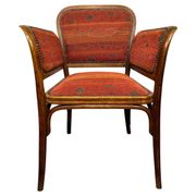 Secession office chair attributed to Marcel Kammerer for Thonet.