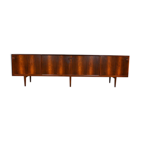 Enfilade danoise en palissandre de Rio par H. Rosengren Hansen 1960