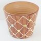 CERAMIC CACHE-POT 1950 1960 VINTAGE ROCKABILLY 50S 60S 50'S 60'S