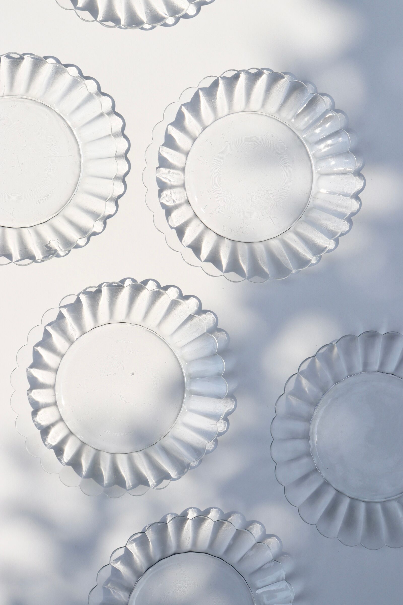 10 Duralex dessert plates