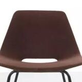 Pair of "barrel" chairs 1965 Pierre Guariche