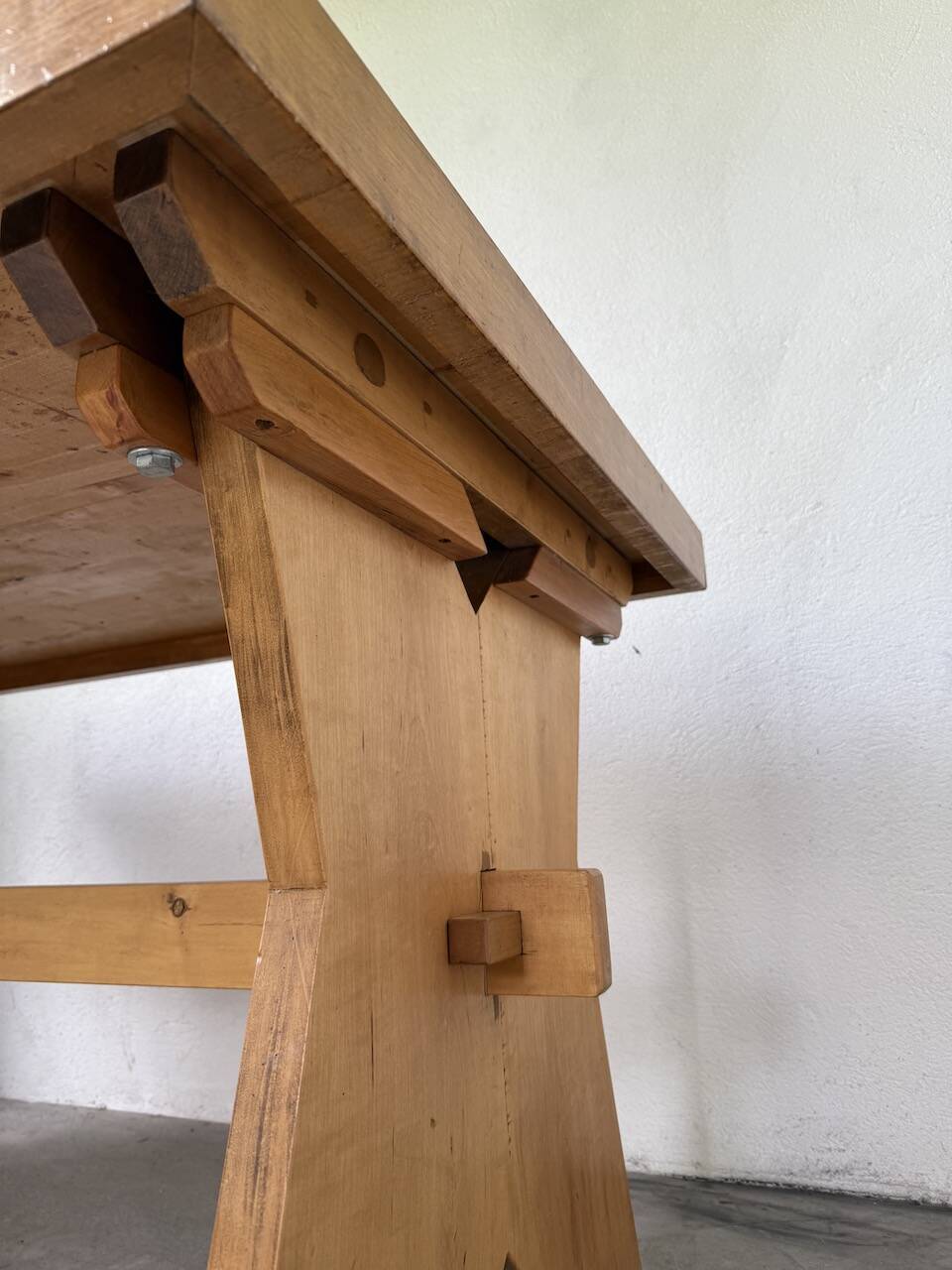 1950s beech mountain furniture table