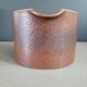 Pitcher - cream pot - in brown glazed earthenware