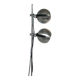 Eyeball chrome floor lamp