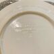 4 plates Quadrifoglio Italy speckled black and blue
