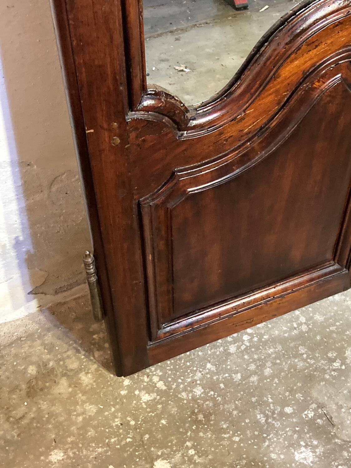 Pair of old mirror doors