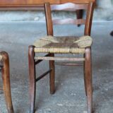 Pair of small Savoyard chairs