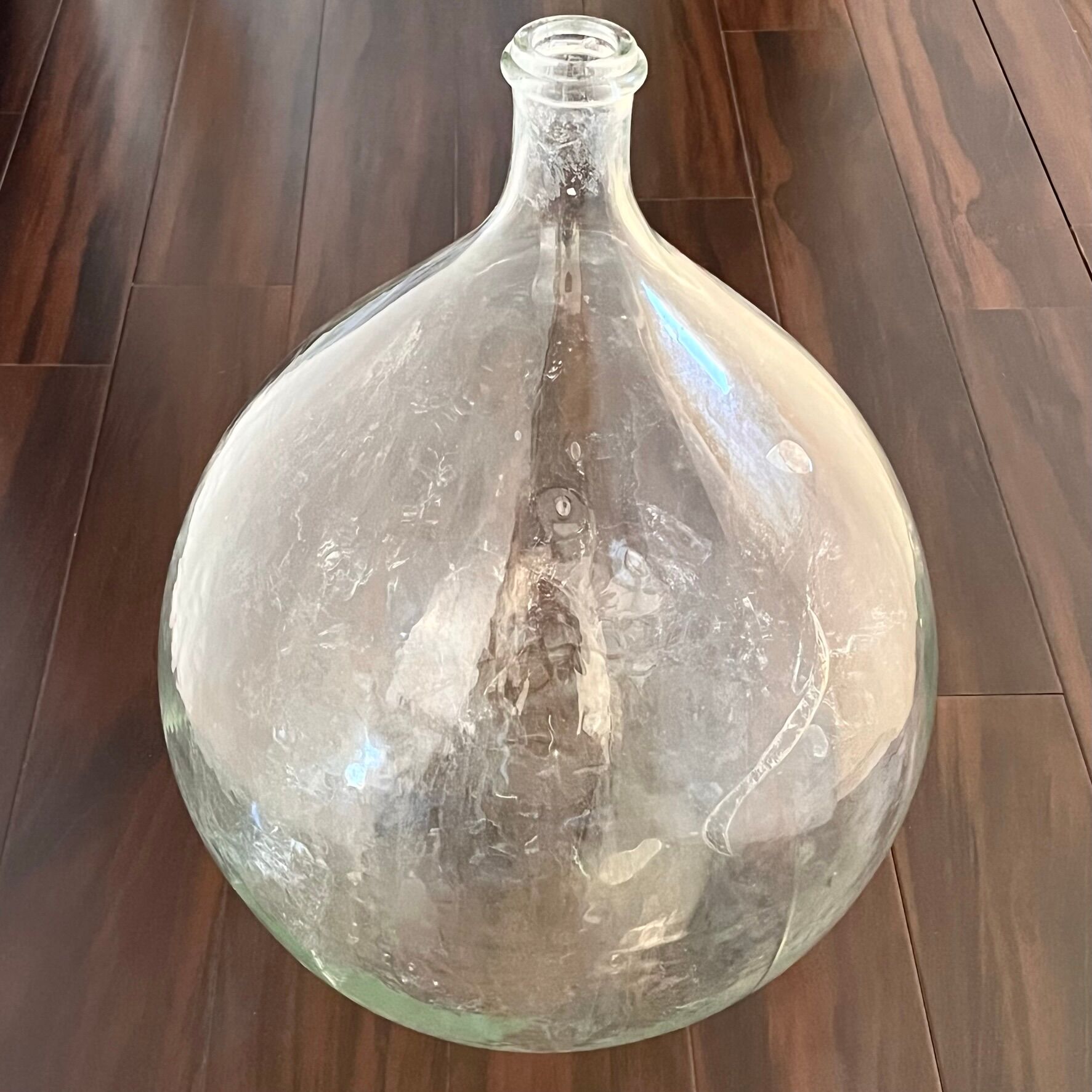 Demijohn old 31L transparent