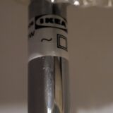 Lampe champignon chromé par Robert Sonneman,Ikea