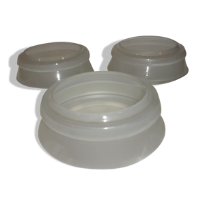 Lot de 3 anciens globes coupelle