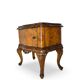Italian Chippendale bed side tables/nightstands, 1940s/1950s.