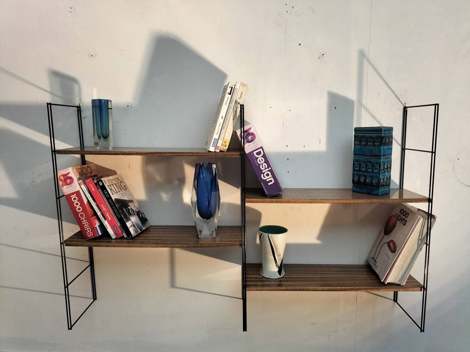 50s modular shelving unit