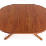 McIntosh round extendable dining table 2x 'Crieff' - mid-century modern style