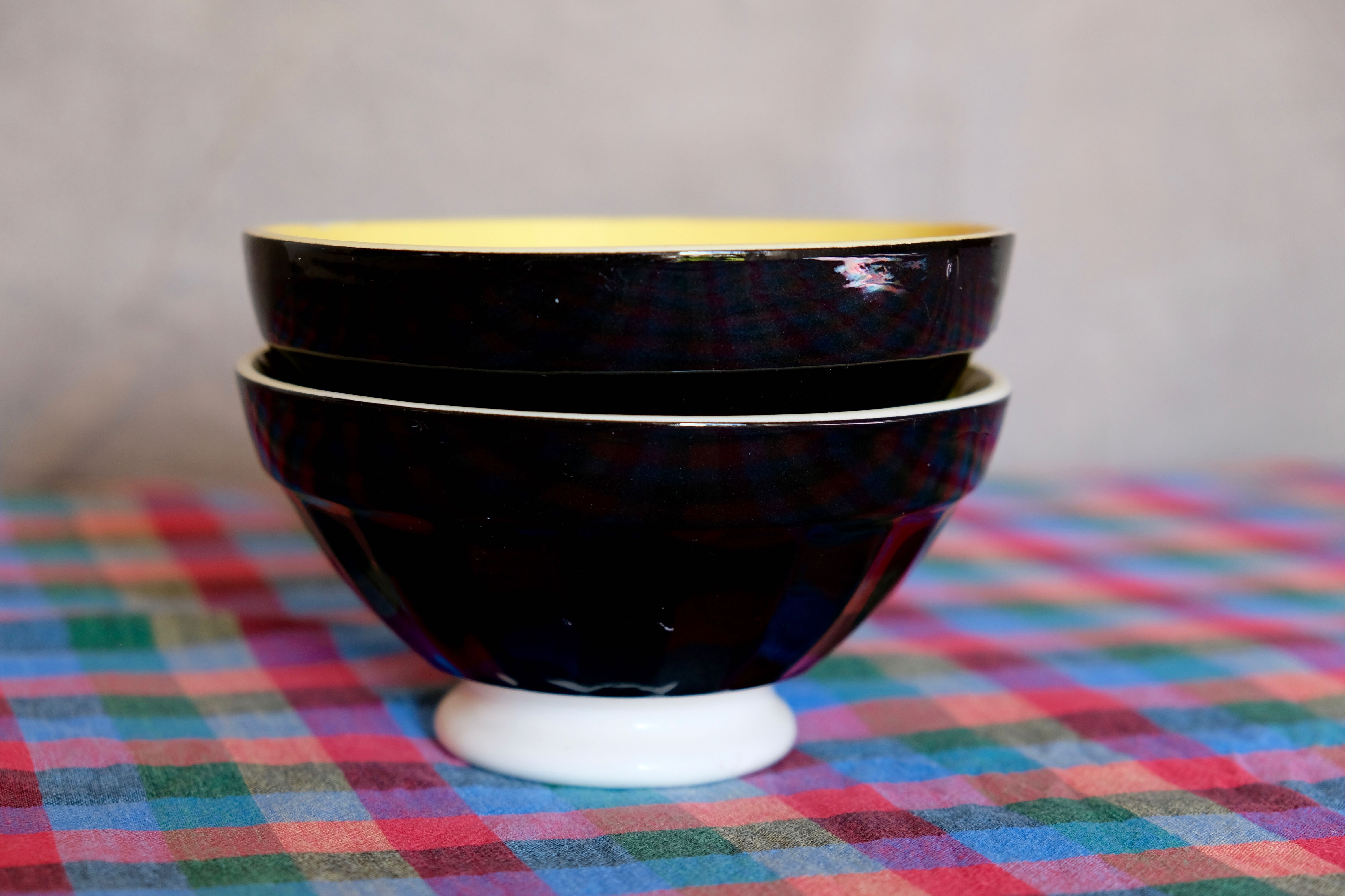 Set 2 bowls Digoin Sarreguemines