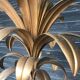 Palm tree floor lamp