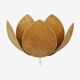 Vintage lotus sconce