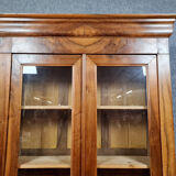 Louis Philippe walnut period library circa 1830