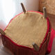 Fauteuil crapaud rouge