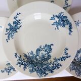 4 vintage BFK Regent 220522 soup plates