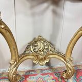 Louis XV Style Giltwood Console, 19th Century