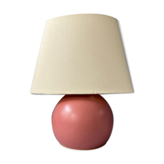Lampe de bureau éclectique rose