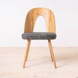 Ensemble de 4 chaises de salle à manger modernes du milieu du siècle par A. Šuman, rembourrées