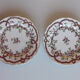 Set of 13 porcelain plates from PARIS - EDMOND HONORE - Early nineteenth