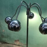 Design floor lamp from the 70s space age
