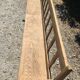 19th 10th wood oak back bench